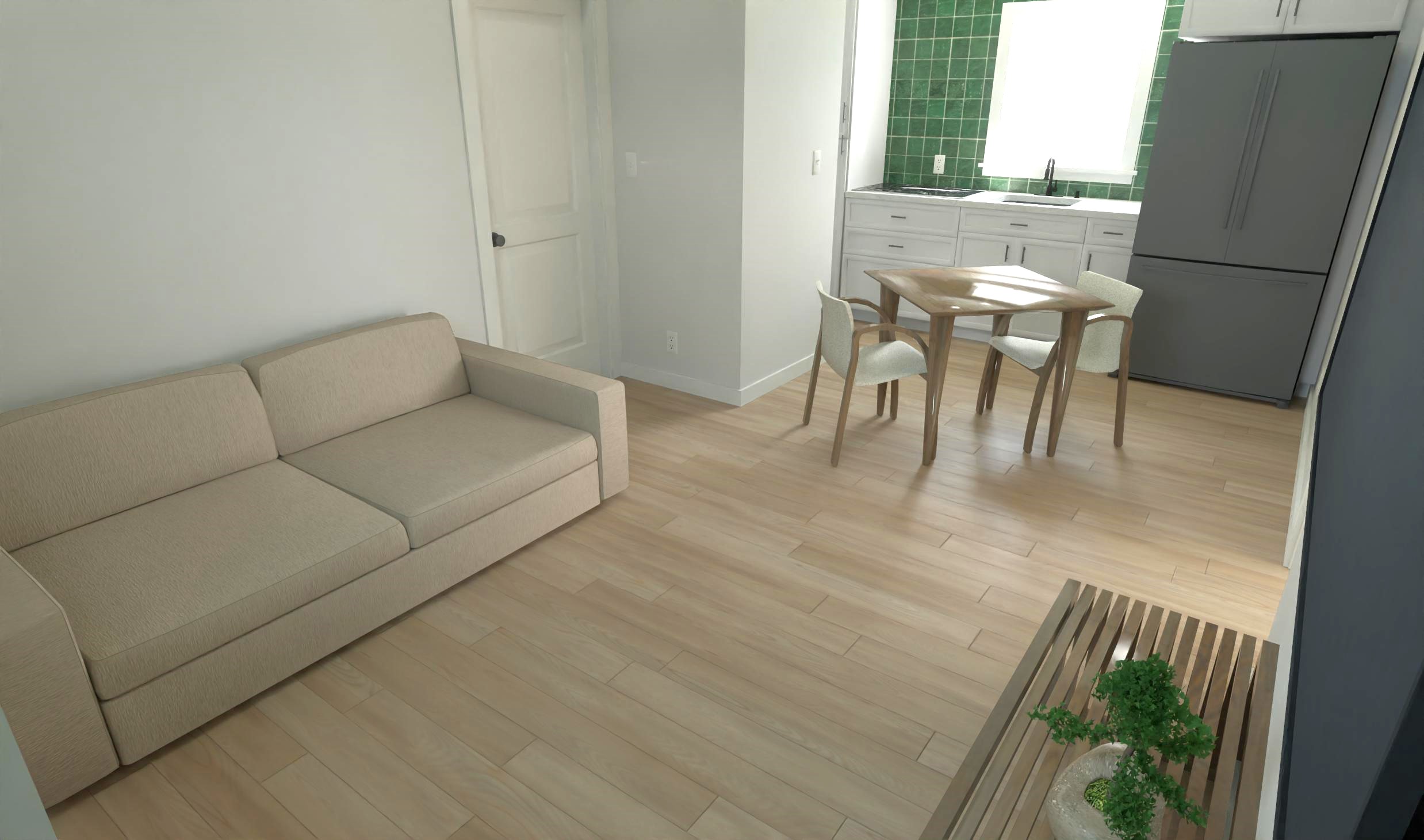 The Hickory Plan Interior View
